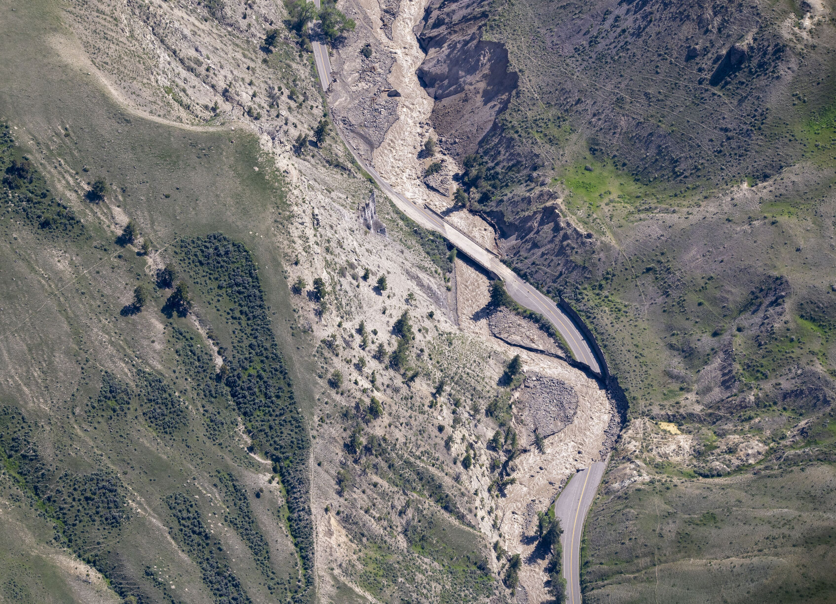 Yellowstone damage